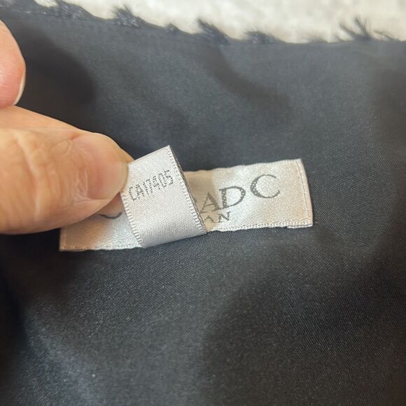 Conrad C Women’s 18 Vest Artsy Black Chic Career Zebra Art Pockets (tacked)Soft - Picture 5 of 13